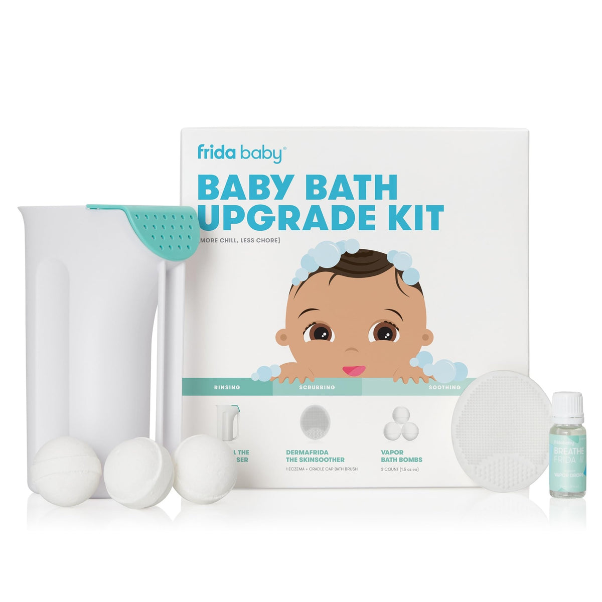 Frida Baby Control The Flow Bath Rinse Cup, Tear Free Rinser - Jansha Store