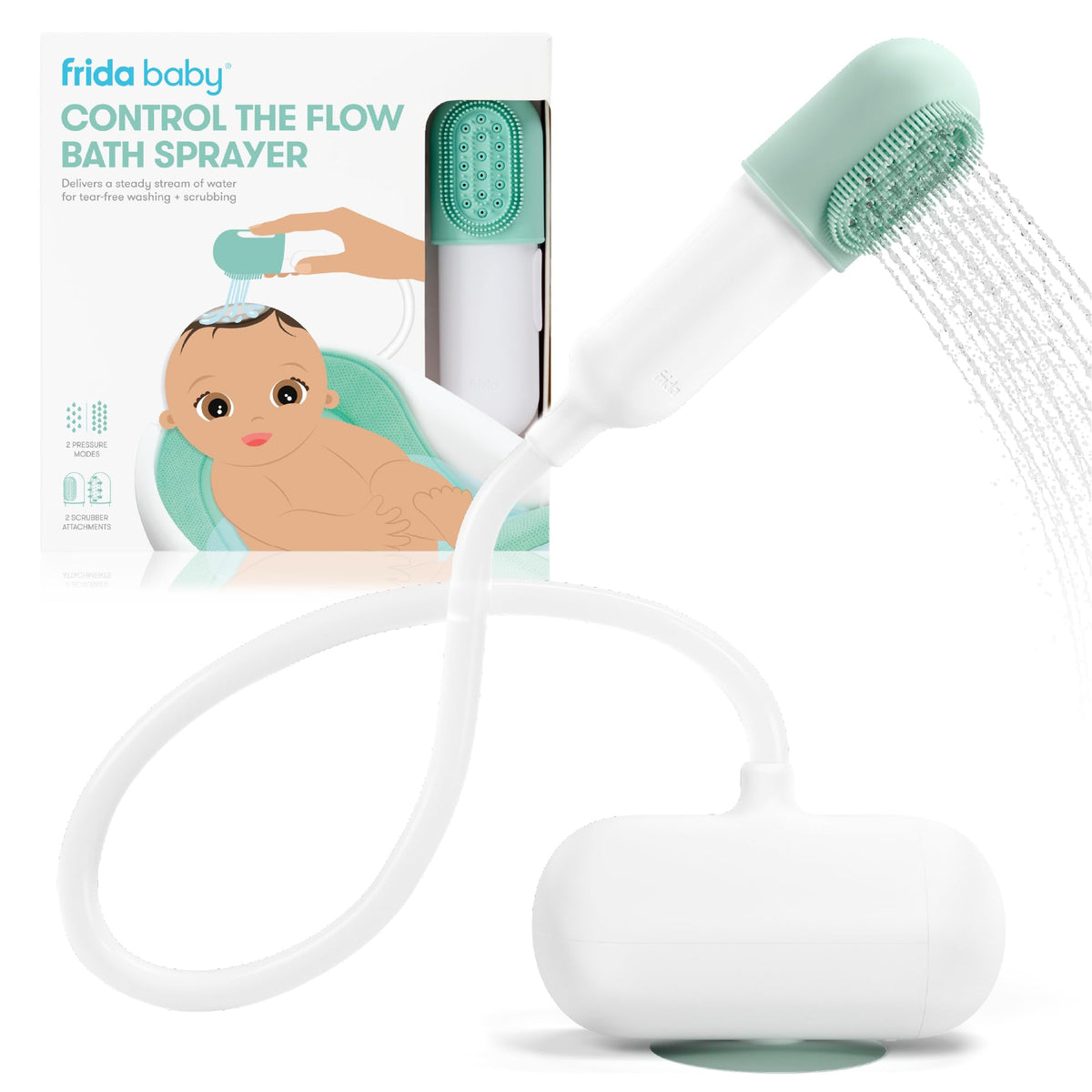 Frida Baby Control The Flow Bath Rinse Cup, Tear Free Rinser - Jansha Store