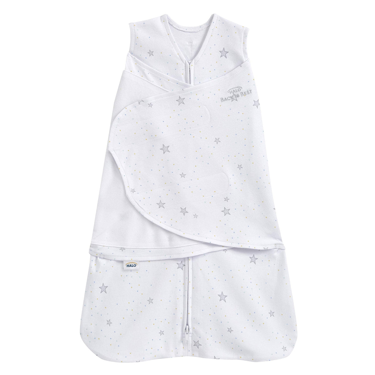 HALO SleepSack Swaddle | Cotton | 1.5 TOG | 6-12 lbs |Floral Stripe - Jansha Store