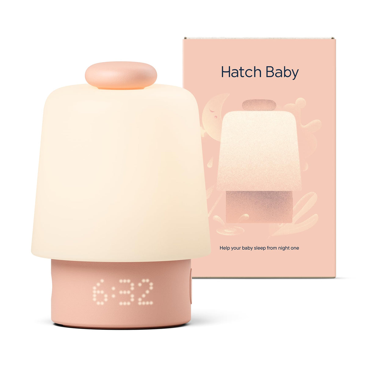 Hatch Baby Sound Machine & Night Light Routine Builder (Putty) - Jansha Store