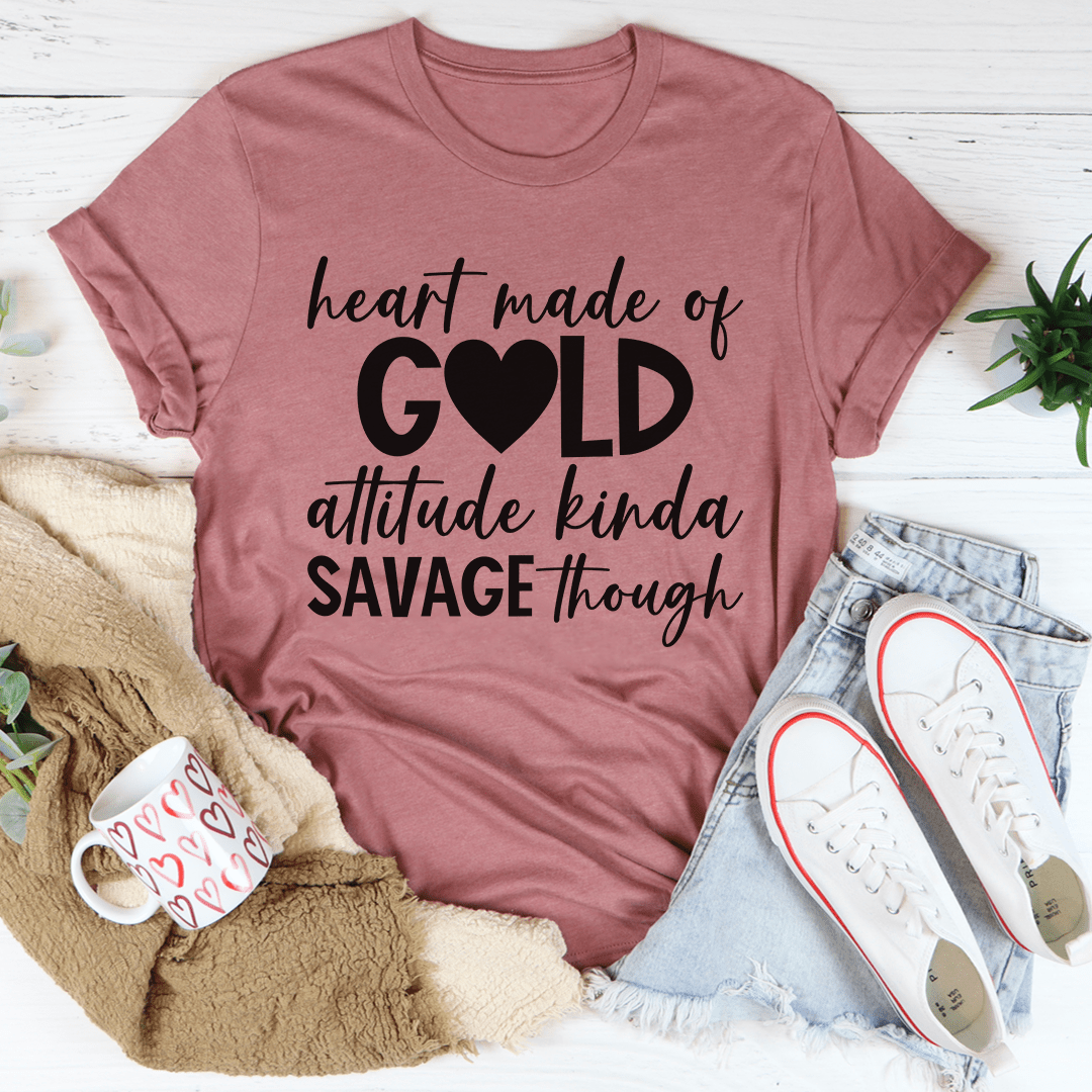 Heart Made Of Gold Tee-3