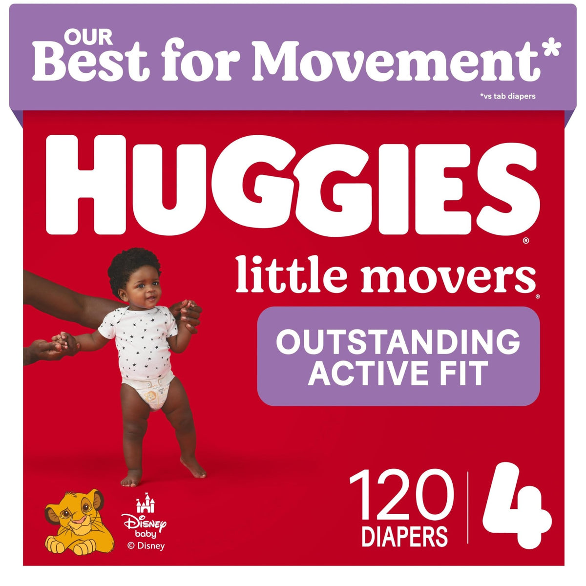 Huggies Little Movers Diapers Size 6, 108 Count (2 Packs of 54) - Jansha Store