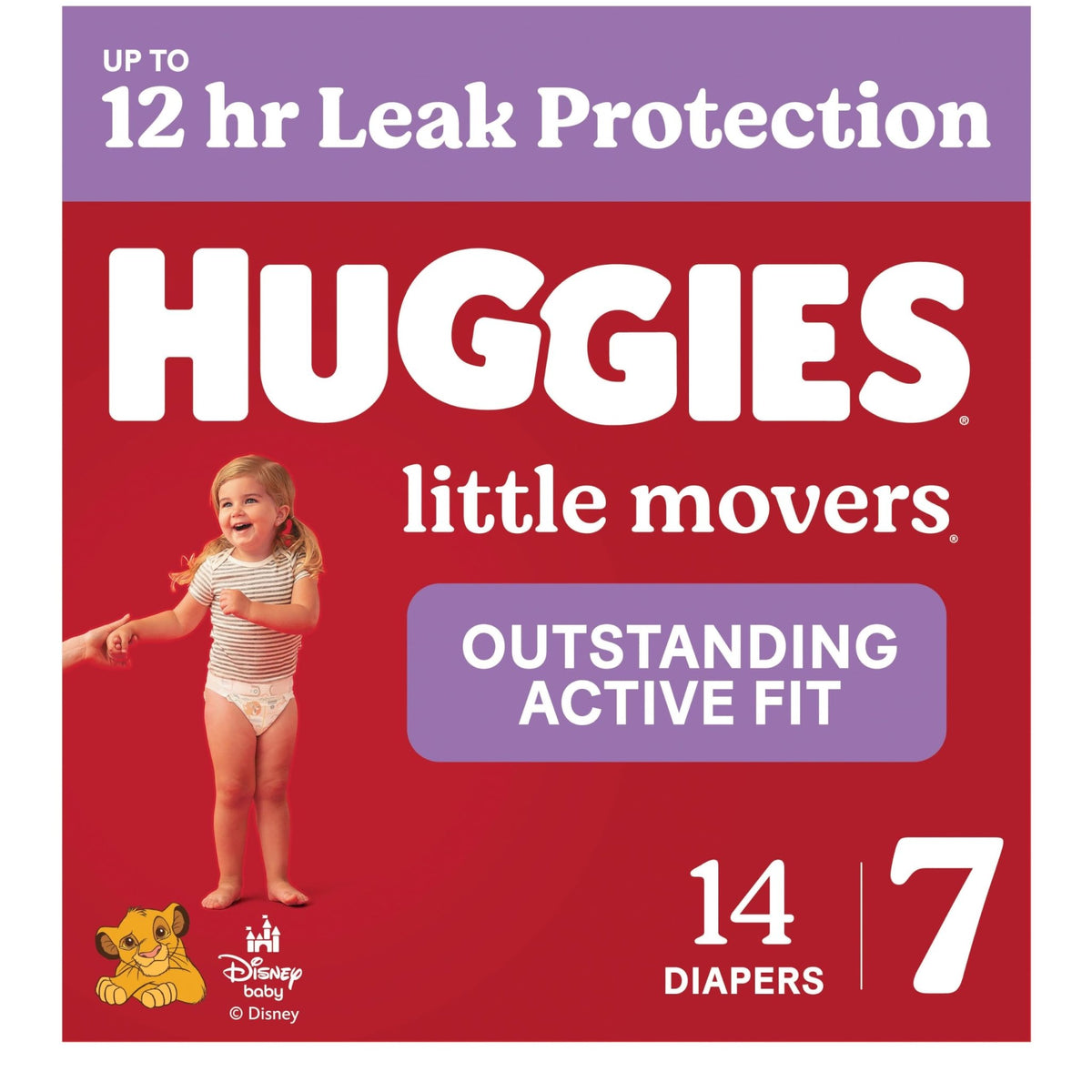Huggies Little Movers Diapers Size 6, 108 Count (2 Packs of 54) - Jansha Store