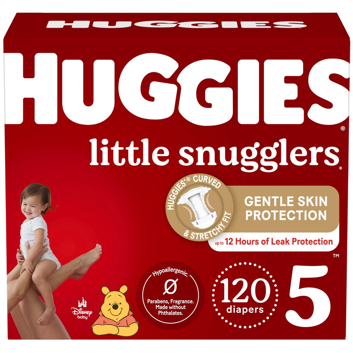 Huggies Little Snugglers Newborn Diapers, 84 Count - Jansha Store