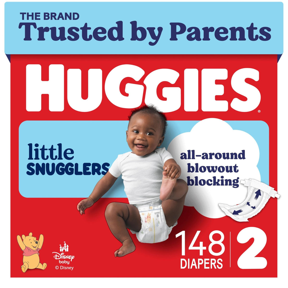 Huggies Little Snugglers Newborn Diapers, 84 Count - Jansha Store