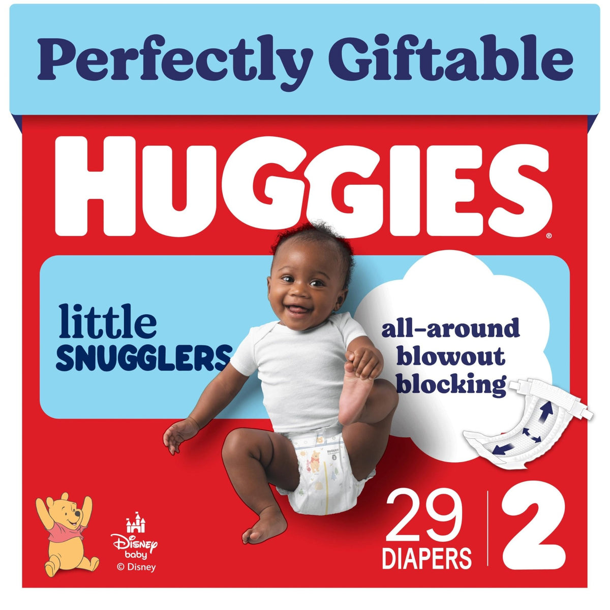 Huggies Little Snugglers Newborn Diapers, 84 Count - Jansha Store
