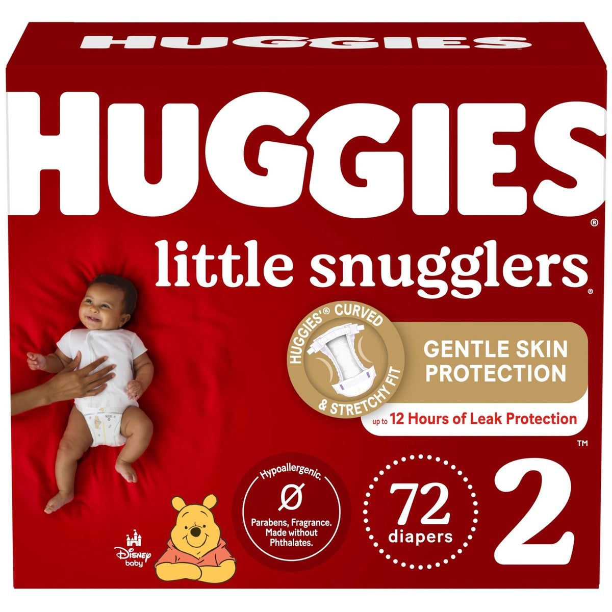 Huggies Little Snugglers Newborn Diapers, 84 Count - Jansha Store