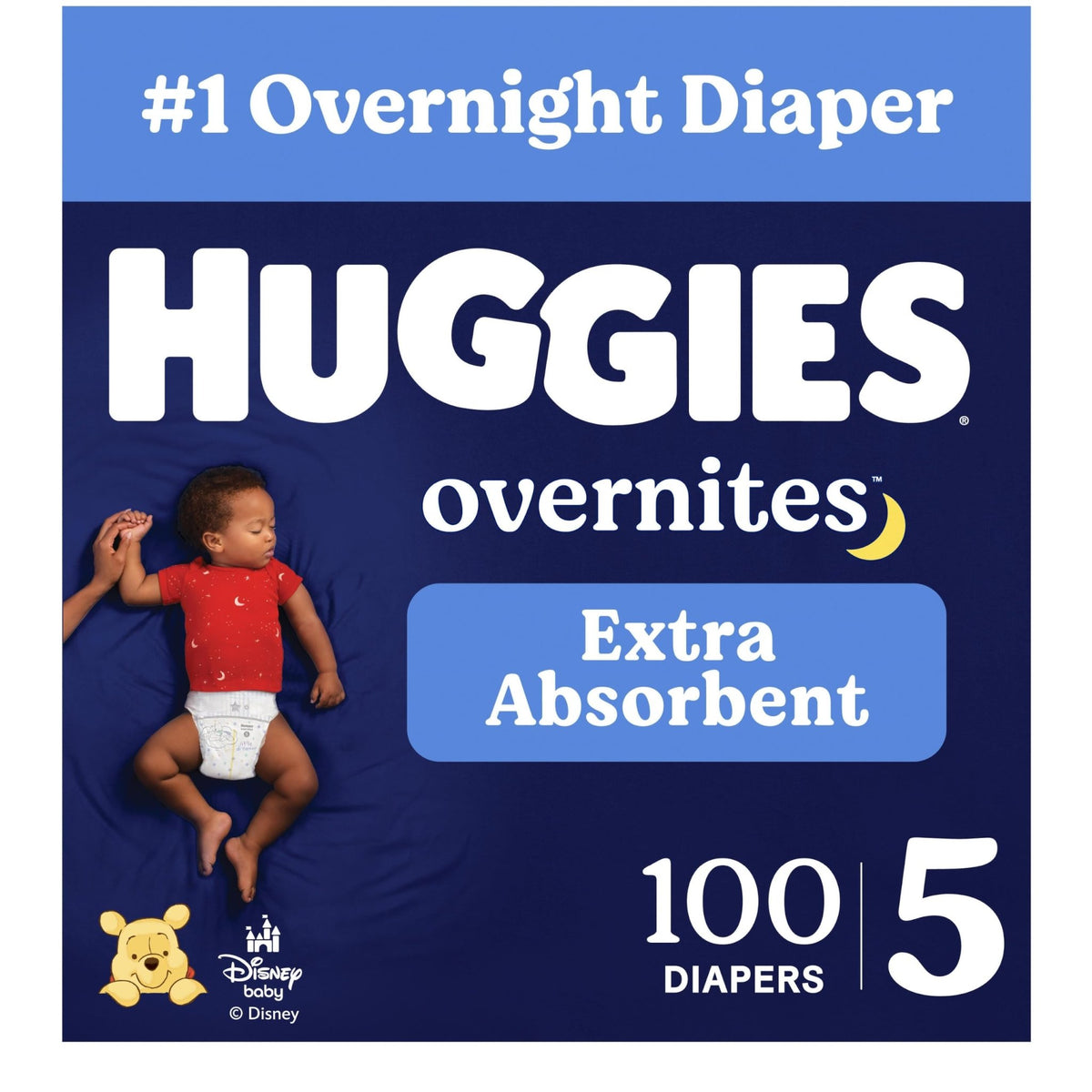 Huggies Overnites Diapers Size 5, 50 Count - Jansha Store