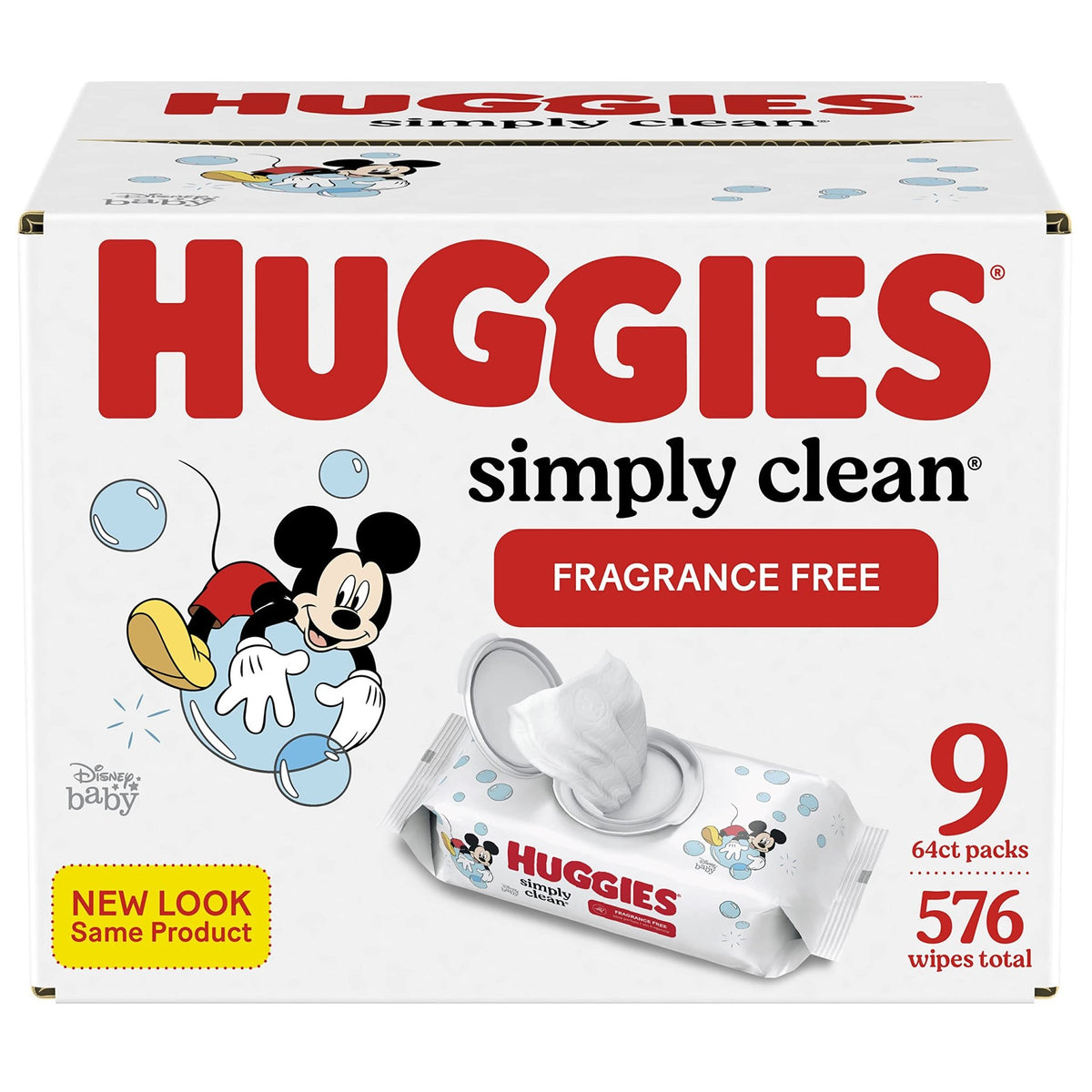 Huggies Simply Clean Baby Wipes, Unscented, 11 Packs, 704 Wipes - Jansha Store
