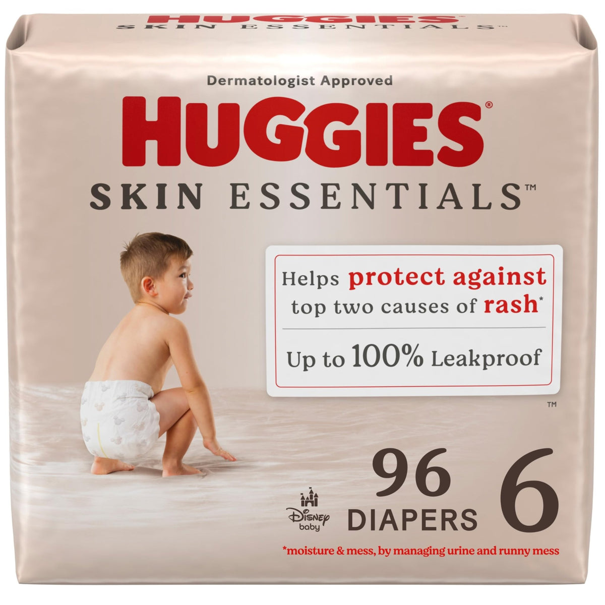 Huggies Skin Essentials Diapers Size 2, 26 Count - Jansha Store
