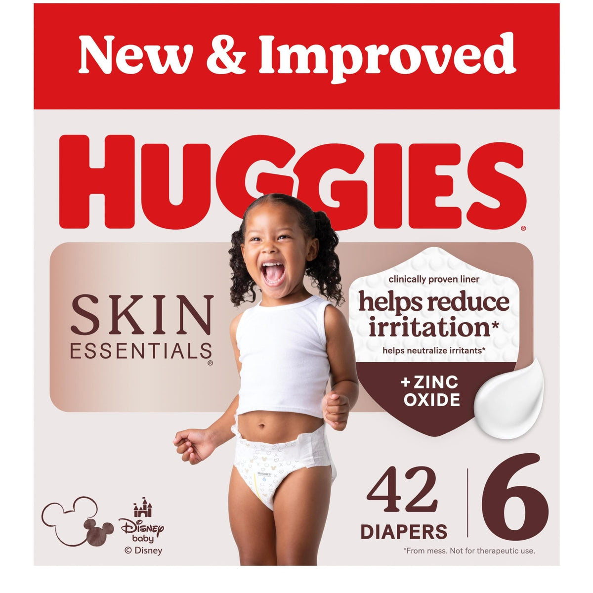 Huggies Skin Essentials Diapers Size 2, 26 Count - Jansha Store