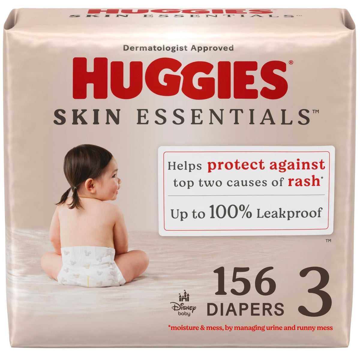 Huggies Skin Essentials Diapers Size 2, 26 Count - Jansha Store