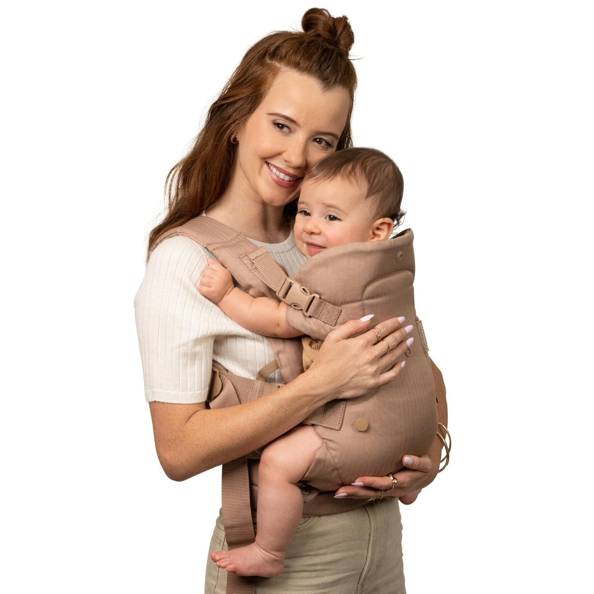 Infantino Flip 4-in-1 Baby Carrier Convertible Ergonomic, Rainbow - Jansha Store