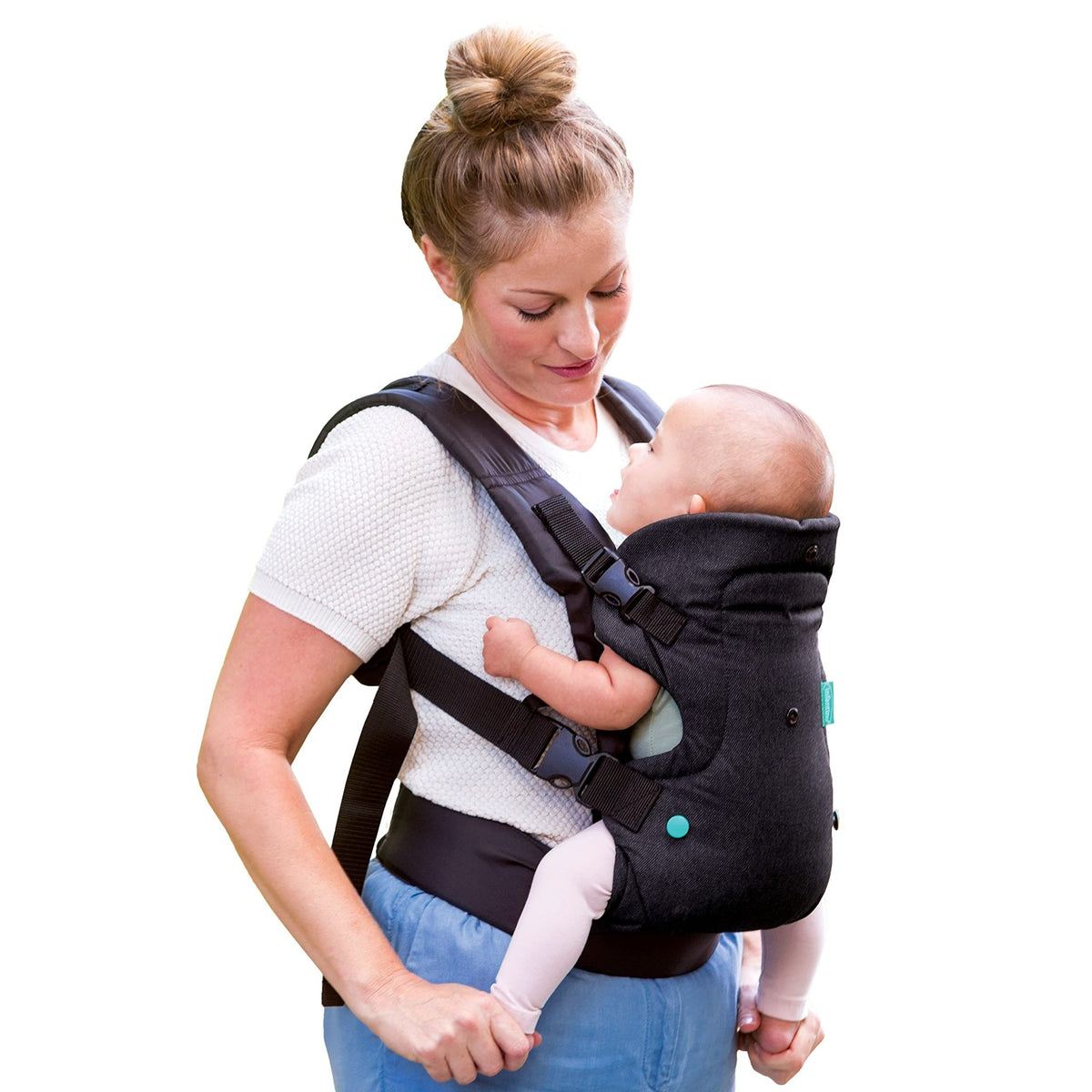 Infantino Flip 4-in-1 Baby Carrier Convertible Ergonomic, Rainbow - Jansha Store