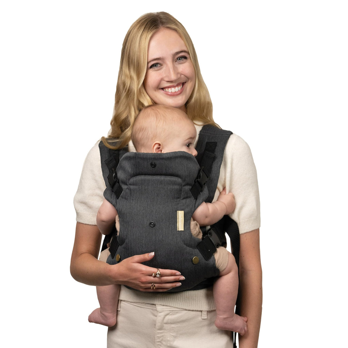 Infantino Flip 4-in-1 Baby Carrier Convertible Ergonomic, Rainbow - Jansha Store