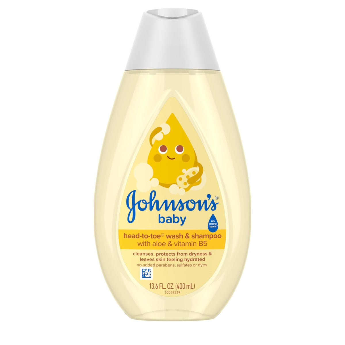 Johnson's Baby Head-to-Toe Wash & Shampoo, Tear Free, 27.1 fl. oz - Jansha Store