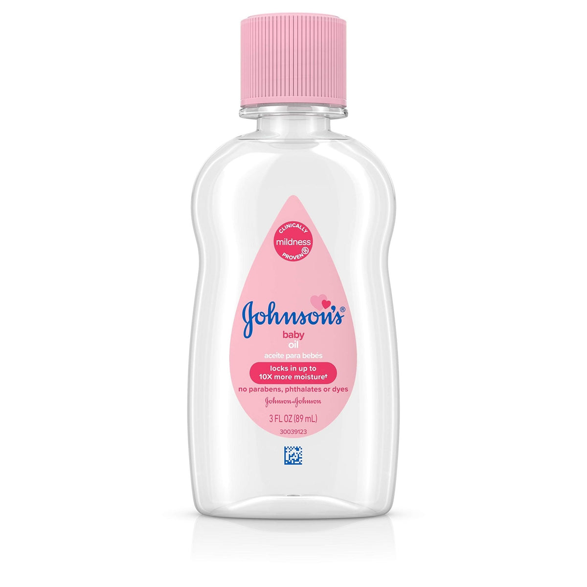 Johnson's Baby Oil, Hypoallergenic, 3 fl oz - Jansha Store