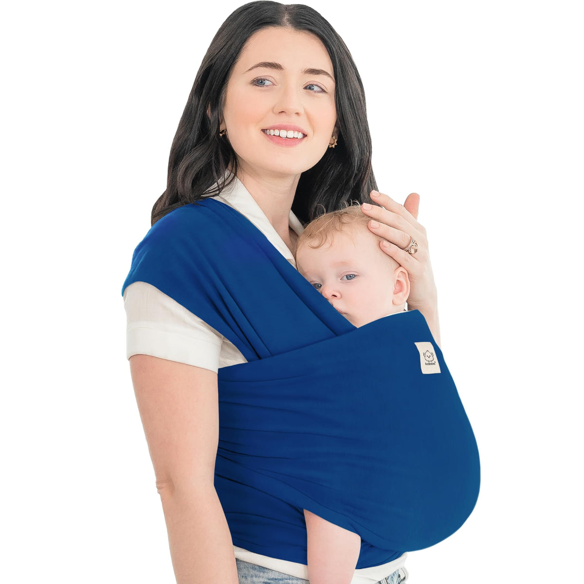 KeaBabies Baby Wrap Carrier, All in 1 Original Baby Carrier, Trendy Black - Jansha Store