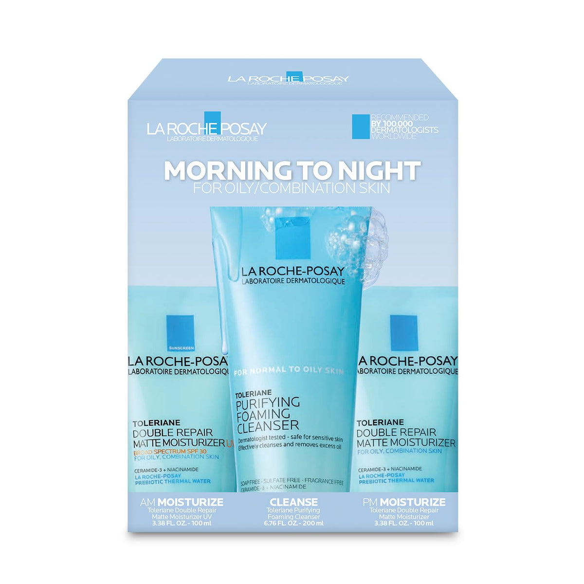 La Roche-Posay Toleriane Purifying Foaming Facial Cleanser with Niacinamide - Jansha Store