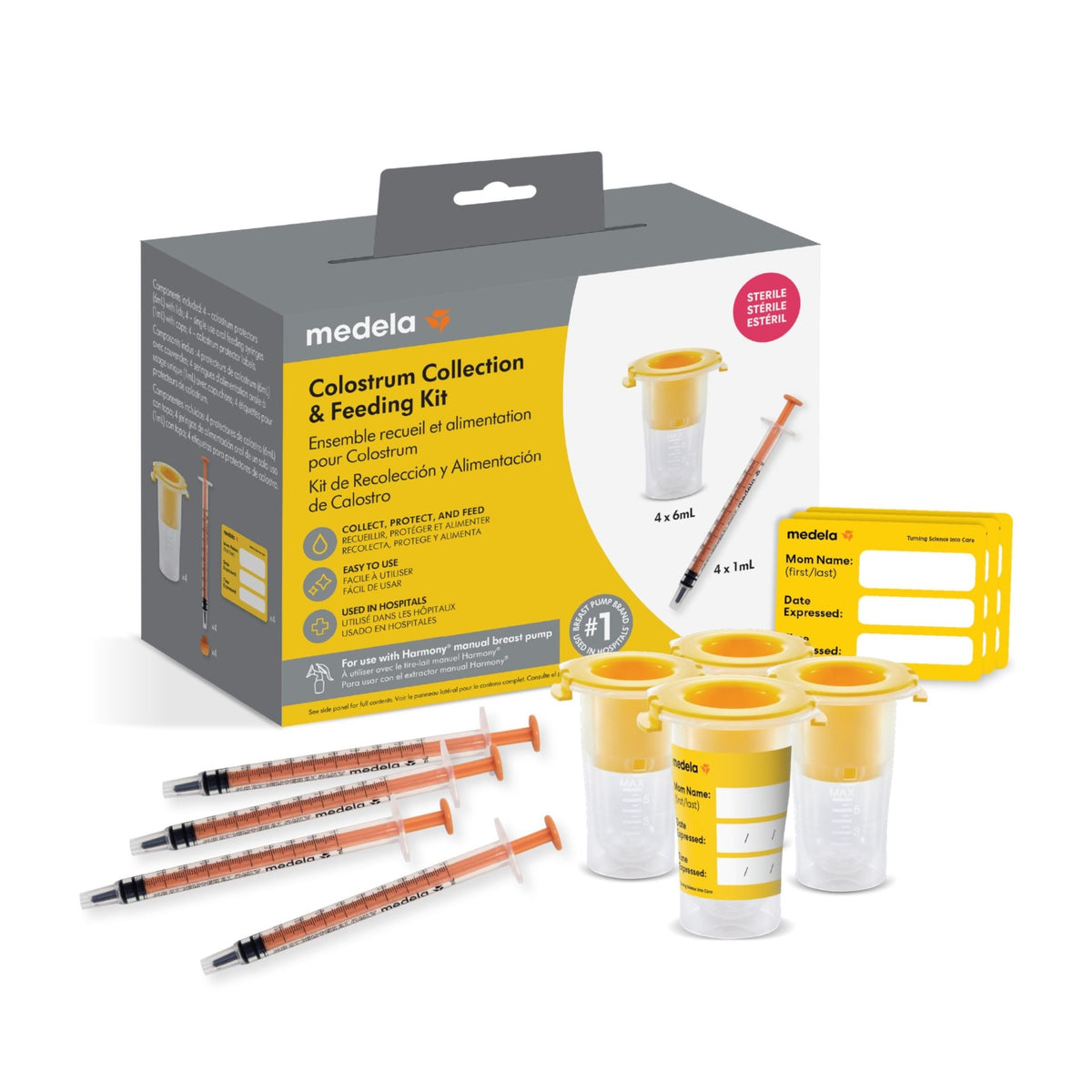 Medela Harmony Manual Breast Pump, On-the-Go, More Milk Output - Jansha Store