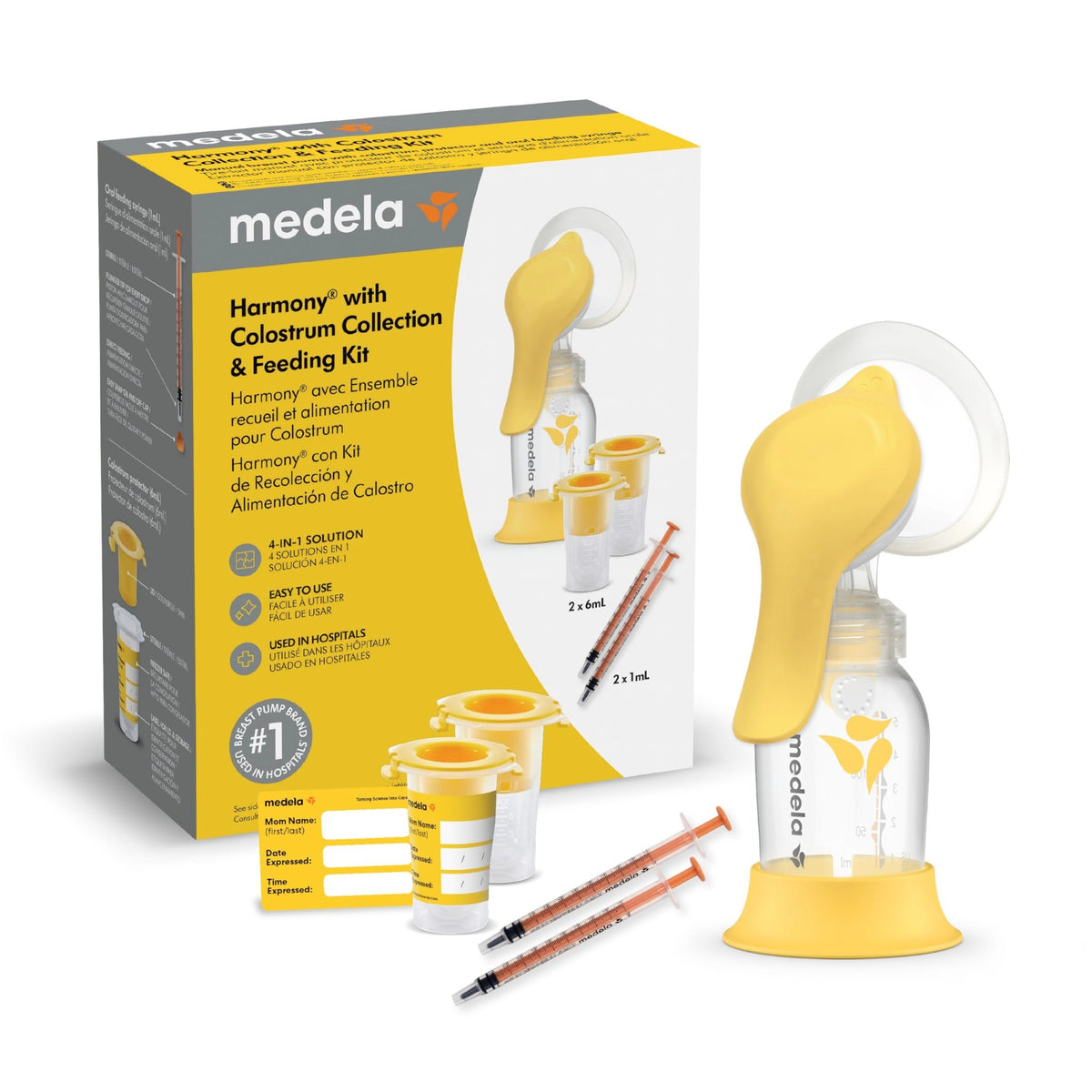 Medela Harmony Manual Breast Pump, On-the-Go, More Milk Output - Jansha Store