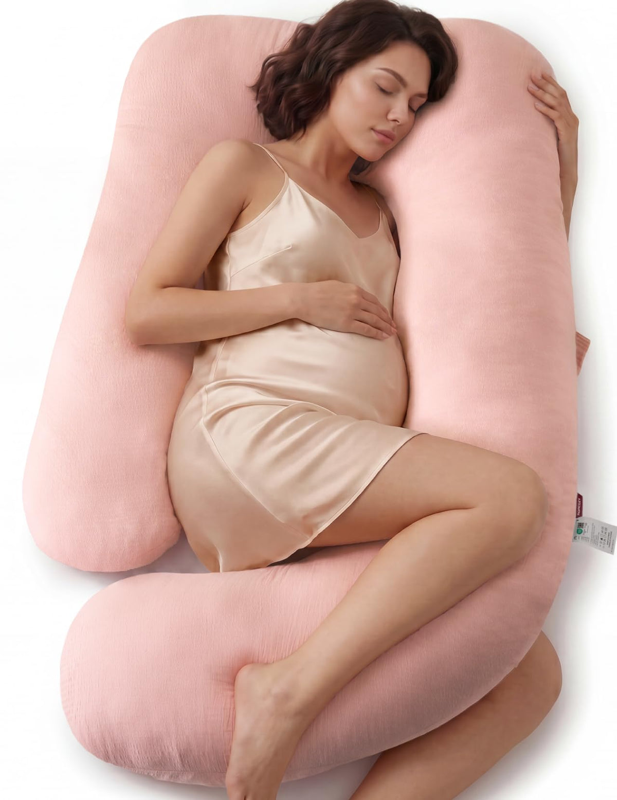 Momcozy Pregnancy Pillow for Sleeping - U Shaped Full Body Maternity Pillow - Jansha Store
