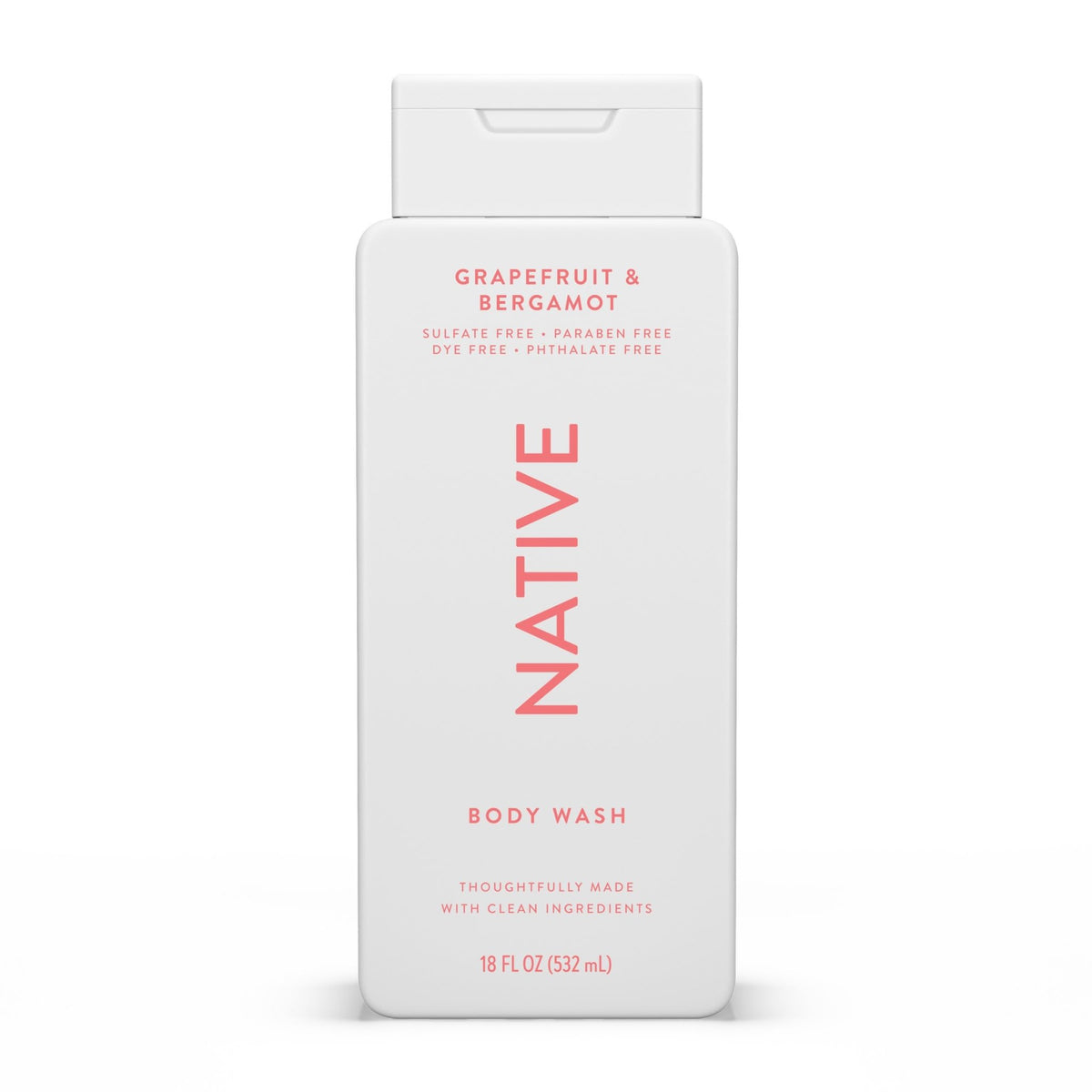 Native Clean Body Wash for Women & Men, Eucalyptus & Mint, 18 fl oz - Jansha Store