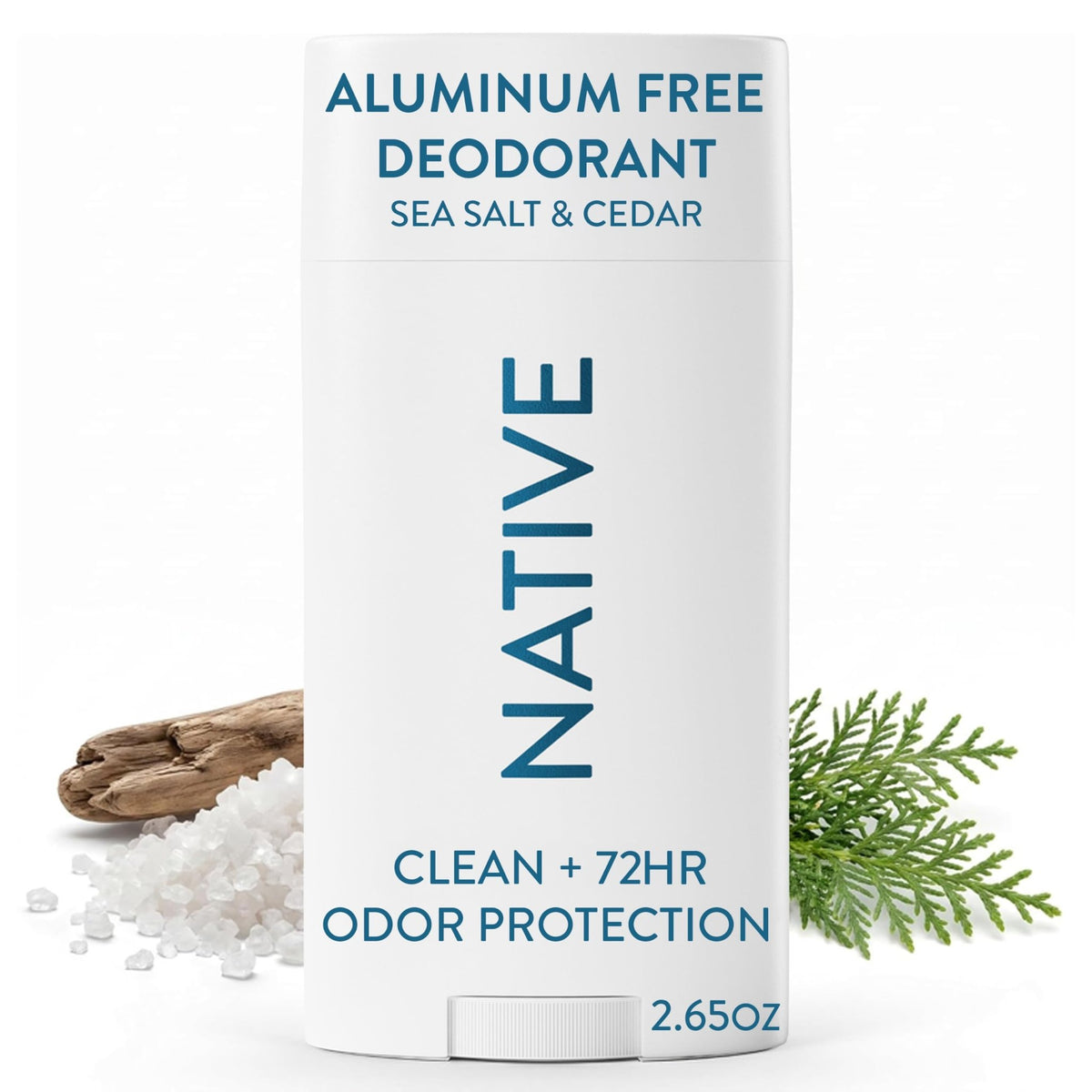 Native Deodorant Contains Naturally Derived Ingredients, 72 Hour Odor Control, Deodorant for Women and Men, Aluminum Free, Coconut & Vanilla 2.65oz - Jansha Store