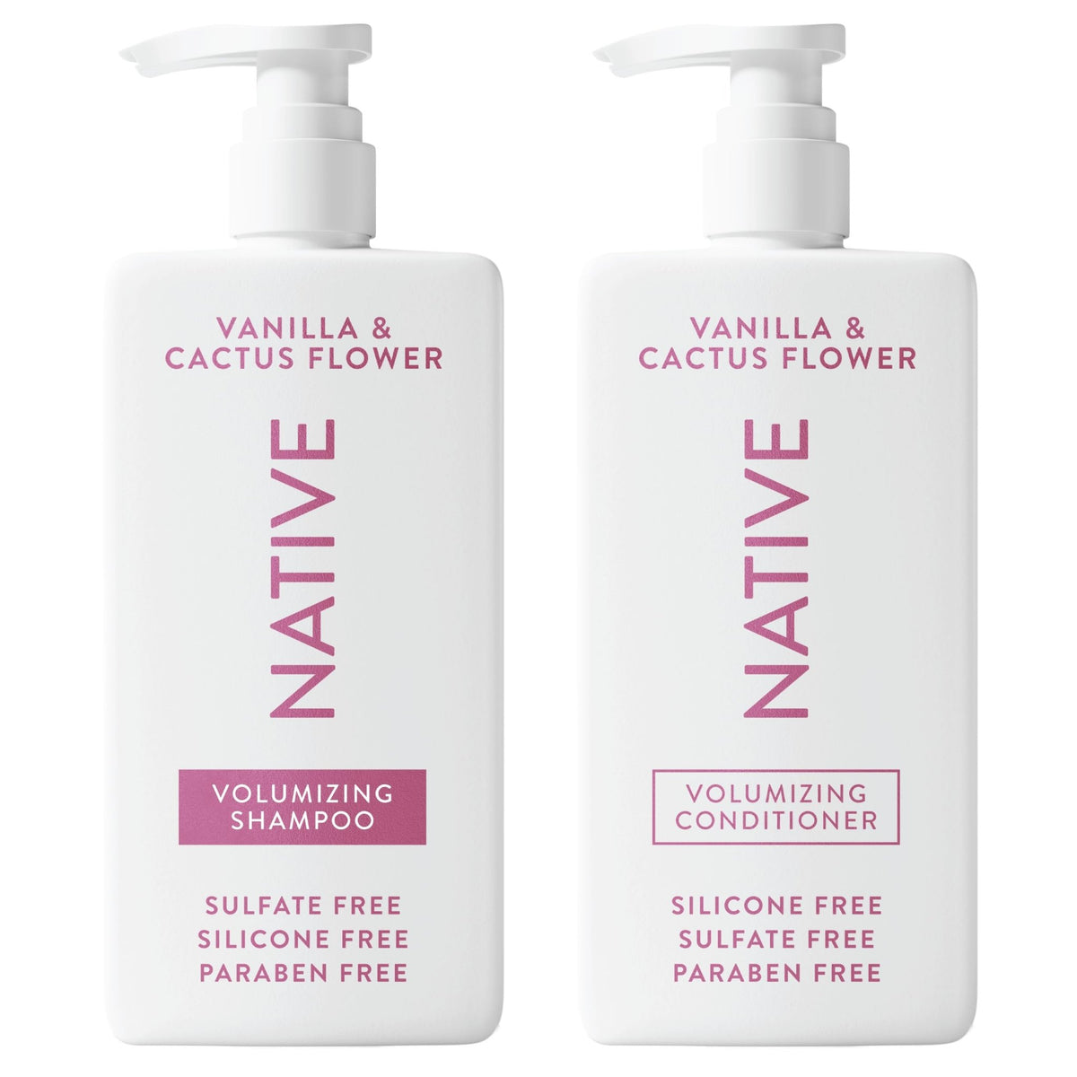 Native Ocean & Timber Shampoo and Conditioner Contain Naturally Derived Ingredients | All Hair Types, Color & Treated, Fine to Dry Damaged, Sulfate & Dye Free - 2-Pack - Jansha Store