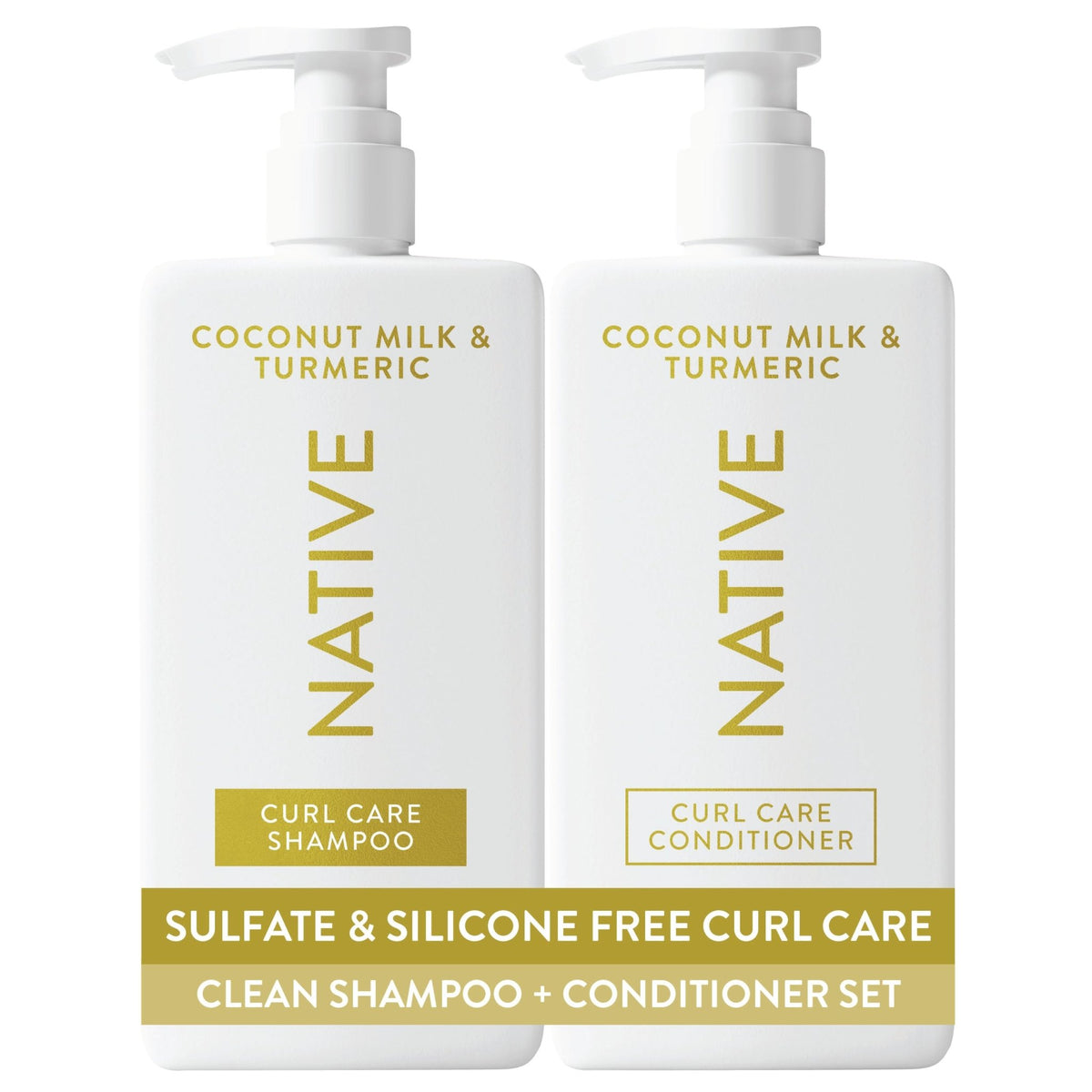 Native Ocean & Timber Shampoo and Conditioner Contain Naturally Derived Ingredients | All Hair Types, Color & Treated, Fine to Dry Damaged, Sulfate & Dye Free - 2-Pack - Jansha Store