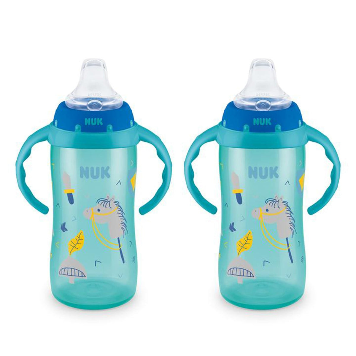 NUK for Nature Learner Cup, 10 oz, 9+ Months – BPA Free, Spill Proof Sippy Cup - Jansha Store