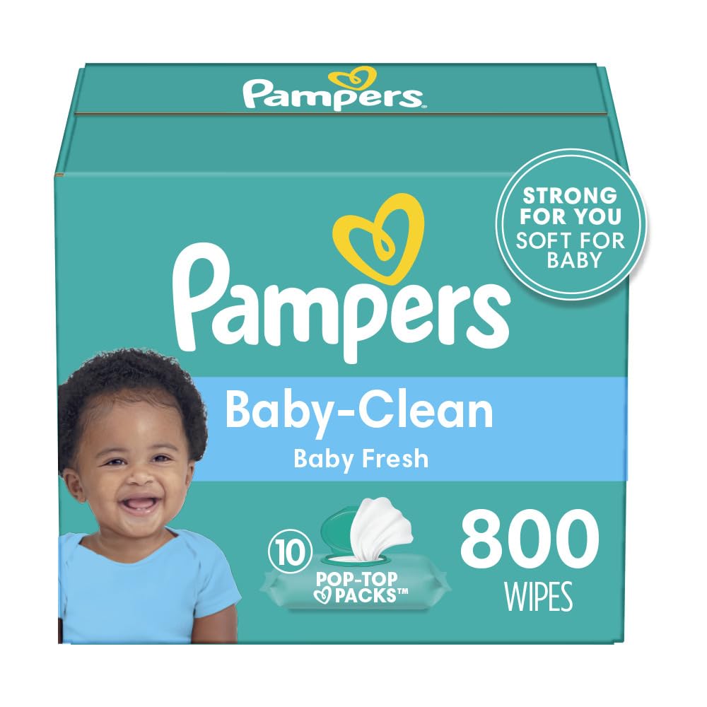 Pampers Complete Clean Baby Wipes - Fresh Scent 1X 72 Count - Jansha Store