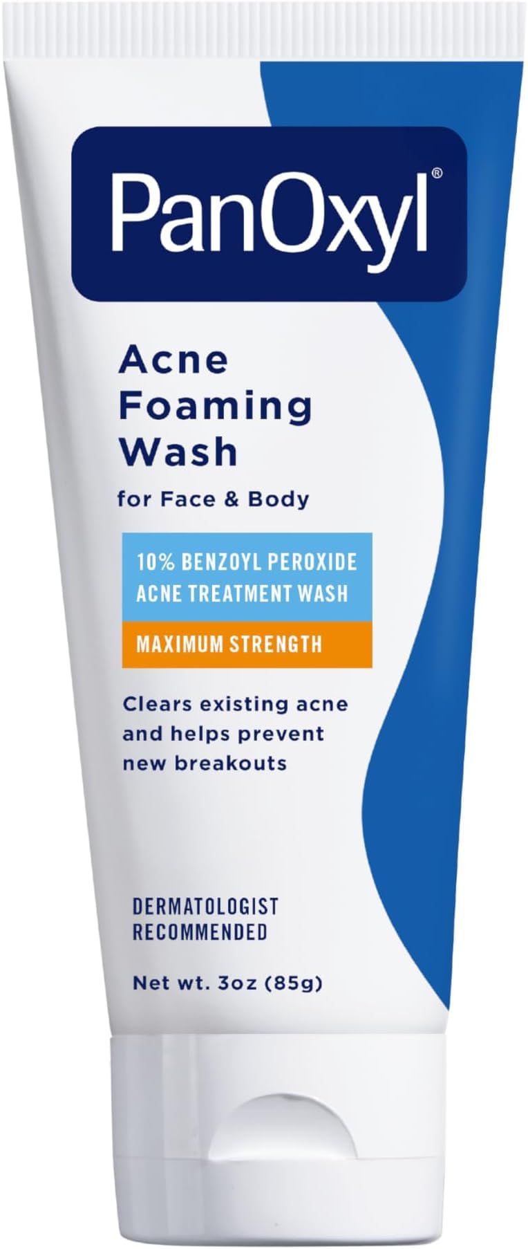 PanOxyl Acne Foaming Wash, 10% Benzoyl Peroxide, For Face & Body, 5.5 oz - Jansha Store