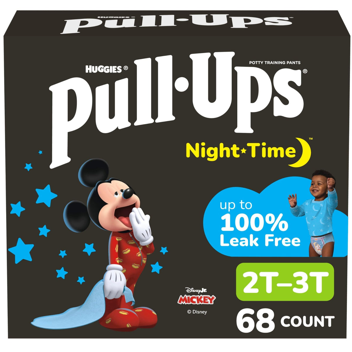 Pull-Ups Boys' Night-Time Potty Training Pants, Size 5T-6T, 44 Count - Jansha Store