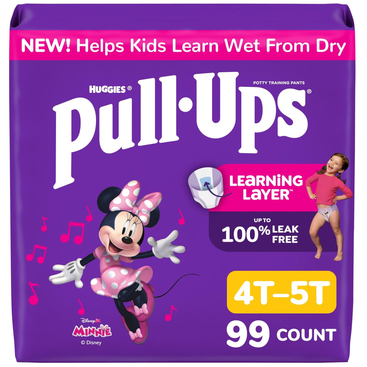 Pull-Ups Girls' Potty Training Pants, Size 5T-6T, 80 Count - Jansha Store