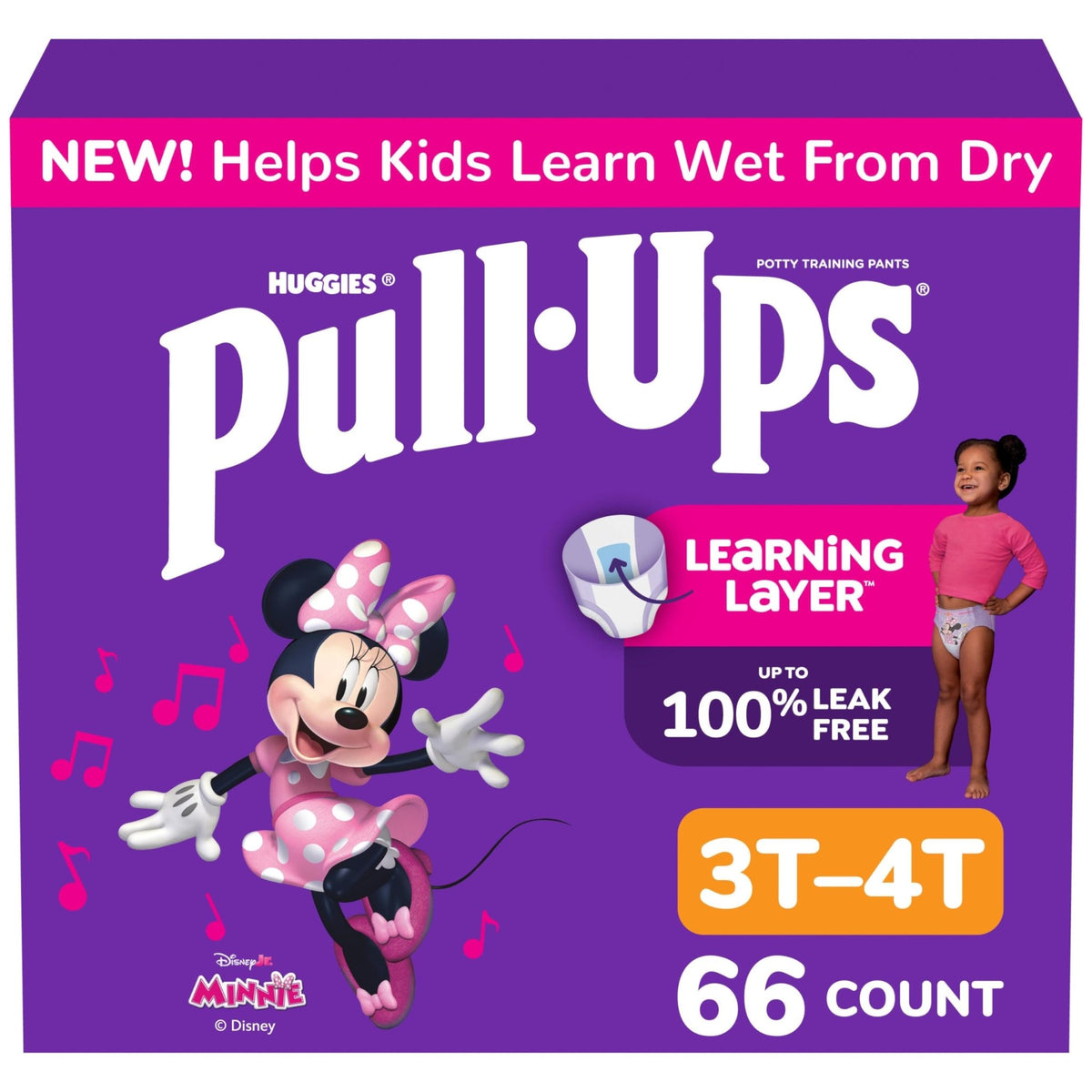 Pull-Ups Girls' Potty Training Pants, Size 5T-6T, 80 Count - Jansha Store