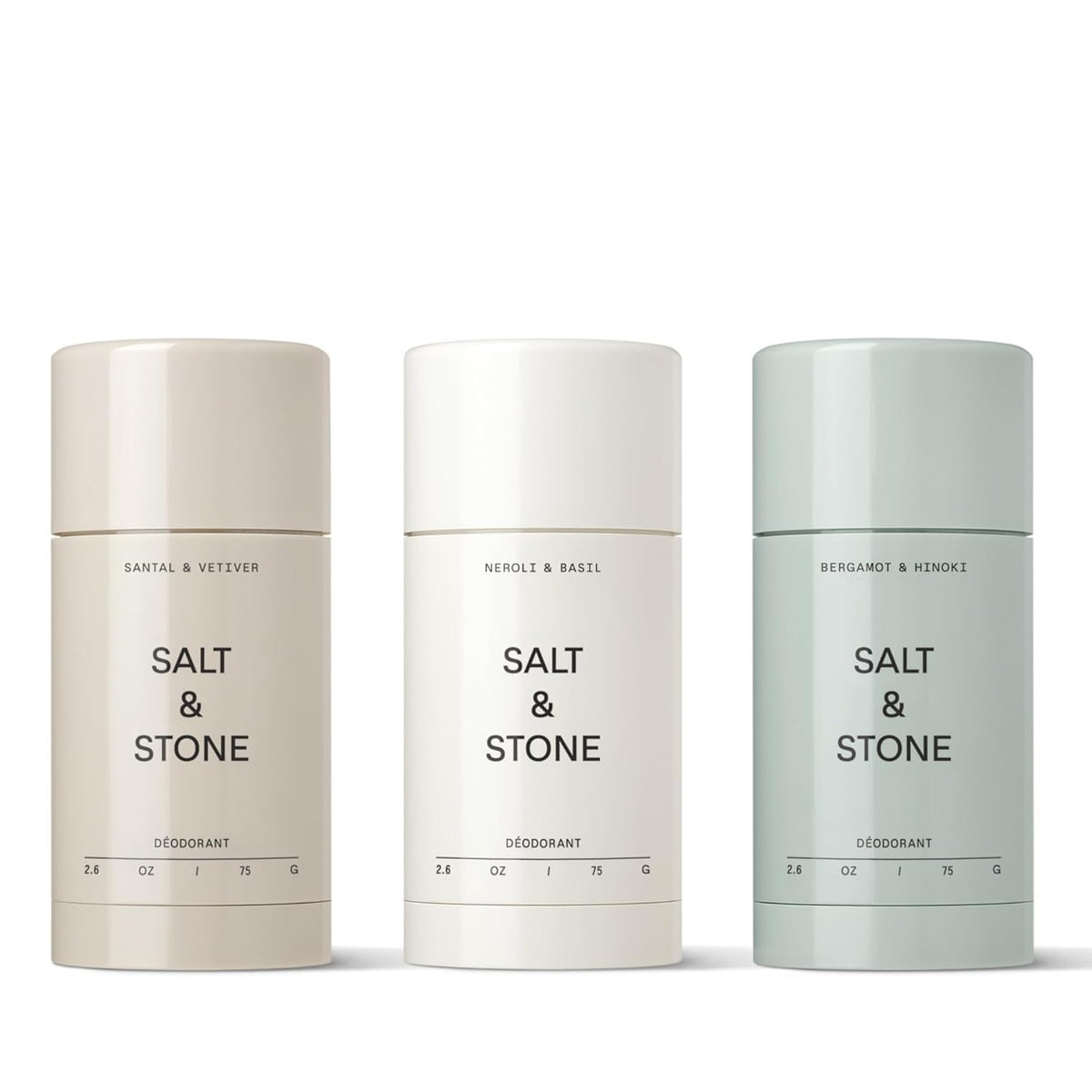 Salt & Stone Aluminum-Free Deodorant for Women & Men Saffron & Cedar 2.6 oz - Jansha Store