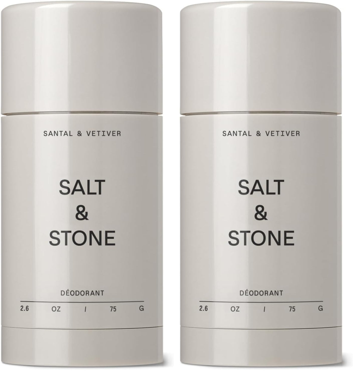 Salt & Stone Aluminum-Free Deodorant for Women & Men Saffron & Cedar 2.6 oz - Jansha Store