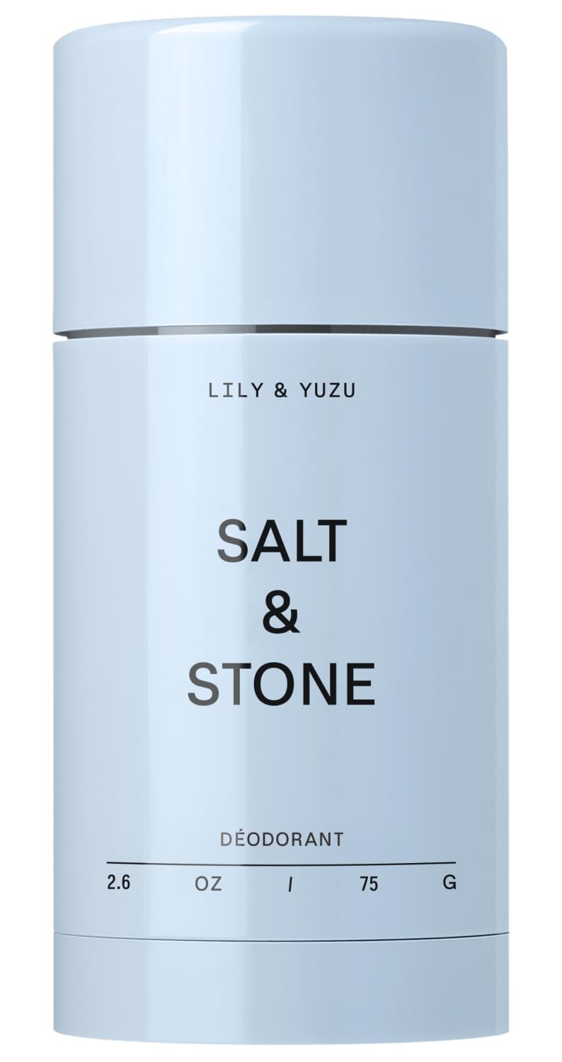 Salt & Stone Aluminum-Free Deodorant for Women & Men Saffron & Cedar 2.6 oz - Jansha Store