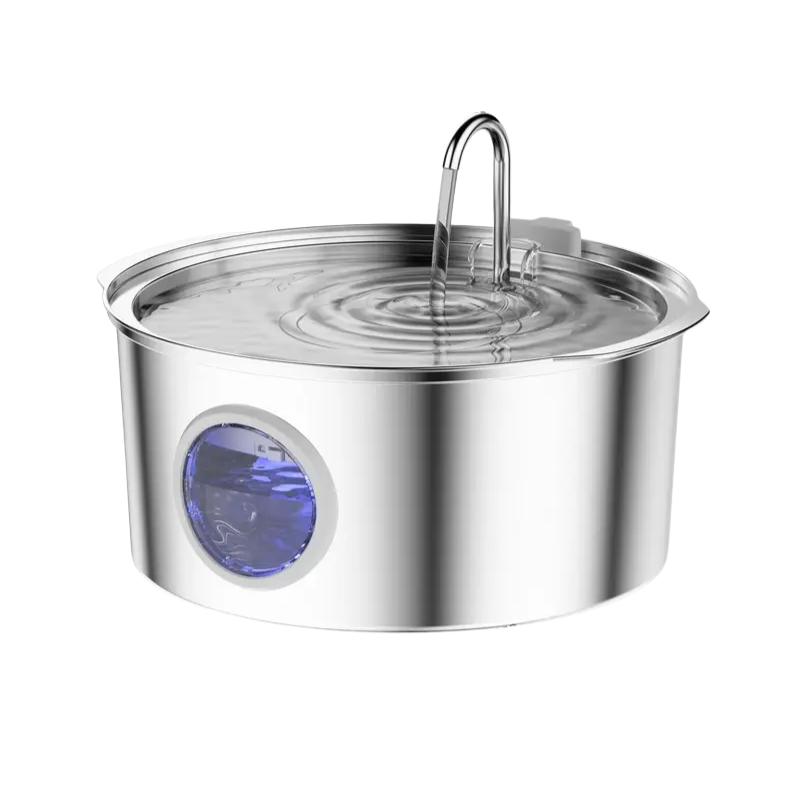 Pet Feeder Dog Water Fountain Stainless Steel LPT