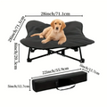 Portable Elevated Dog Bed for All Dog LPT