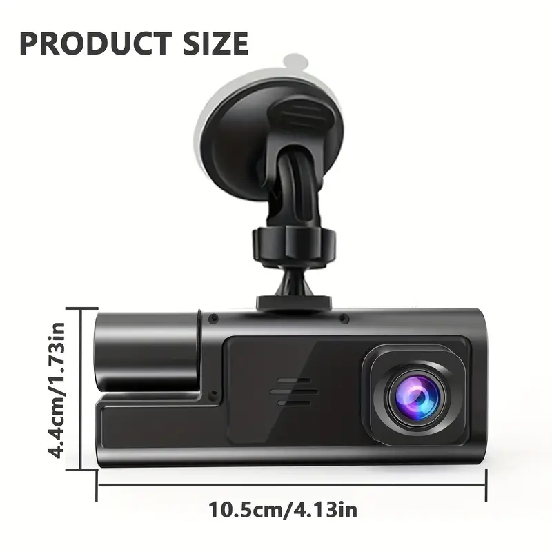 Dash Cam with 1080P Night Vision & G-Sensor TM