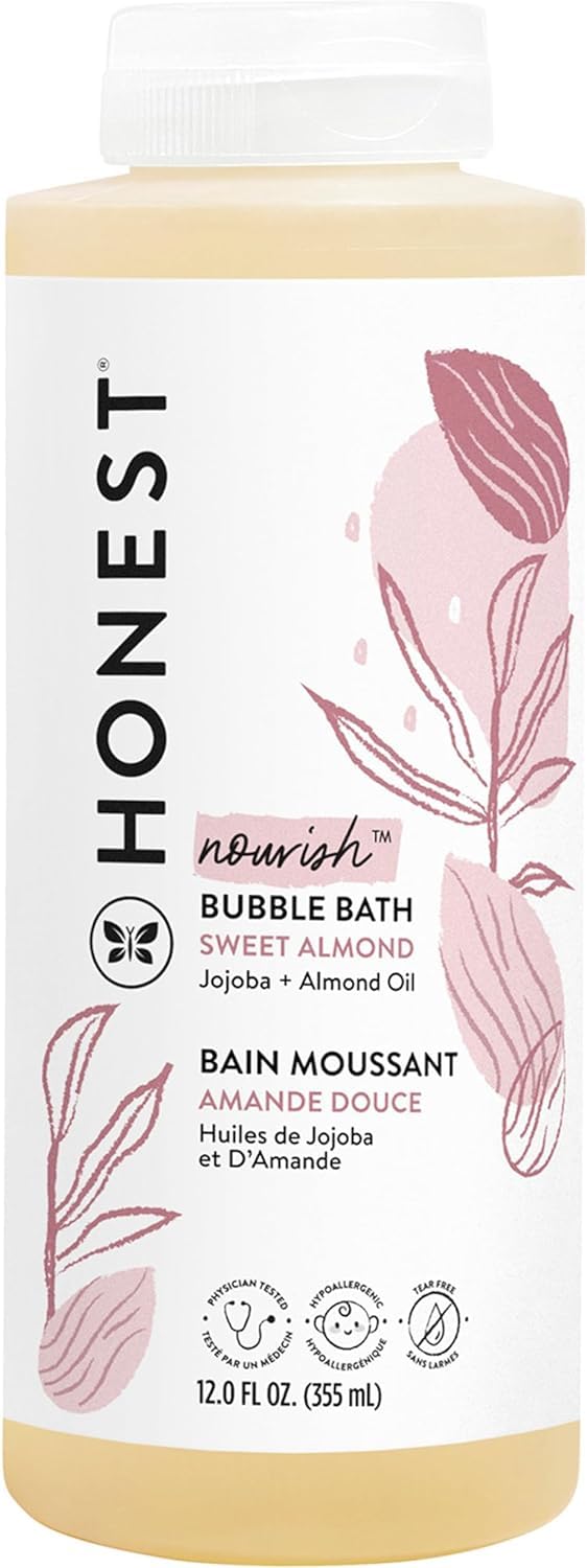 The Honest Company Bubble Bath, Hypoallergenic, Lavender Calm, 12 fl oz - Jansha Store