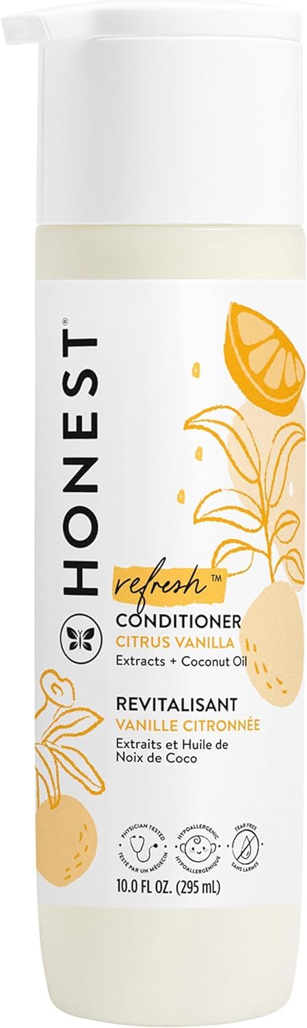 The Honest Company Conditioner, Hypoallergenic, Fragrance-Free, 10 fl oz - Jansha Store
