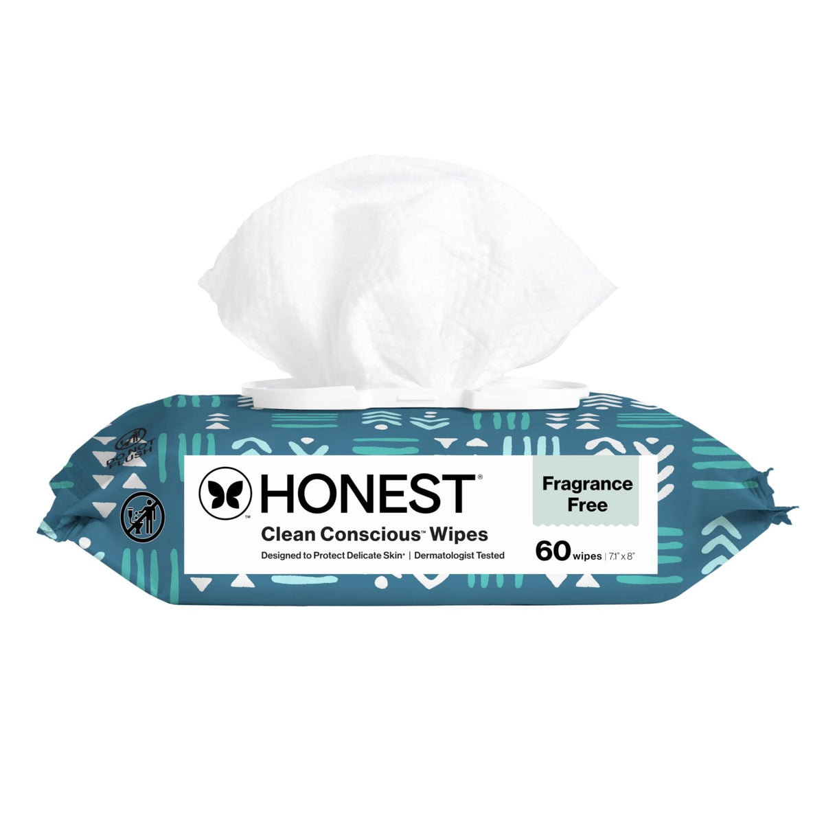 The Honest Company Multi-Use Baby Wipes, Pattern Play, 720 Count - Jansha Store