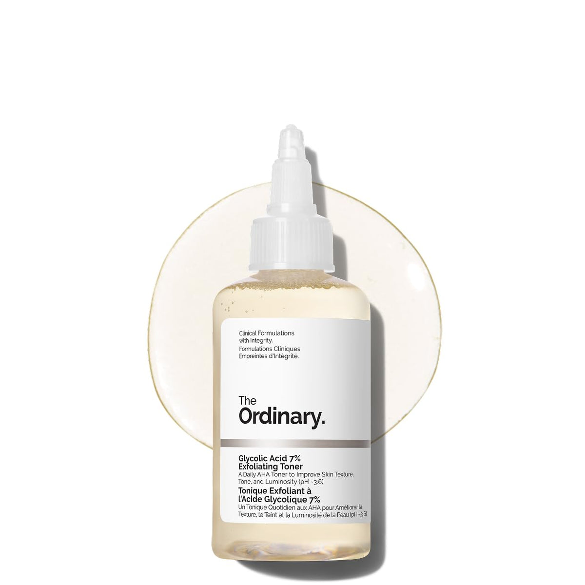 The Ordinary Glycolic Acid 7% Exfoliating Toner, Brightening and Smoothing Daily Toner for More Even-Looking Skin Tone - Jansha Store