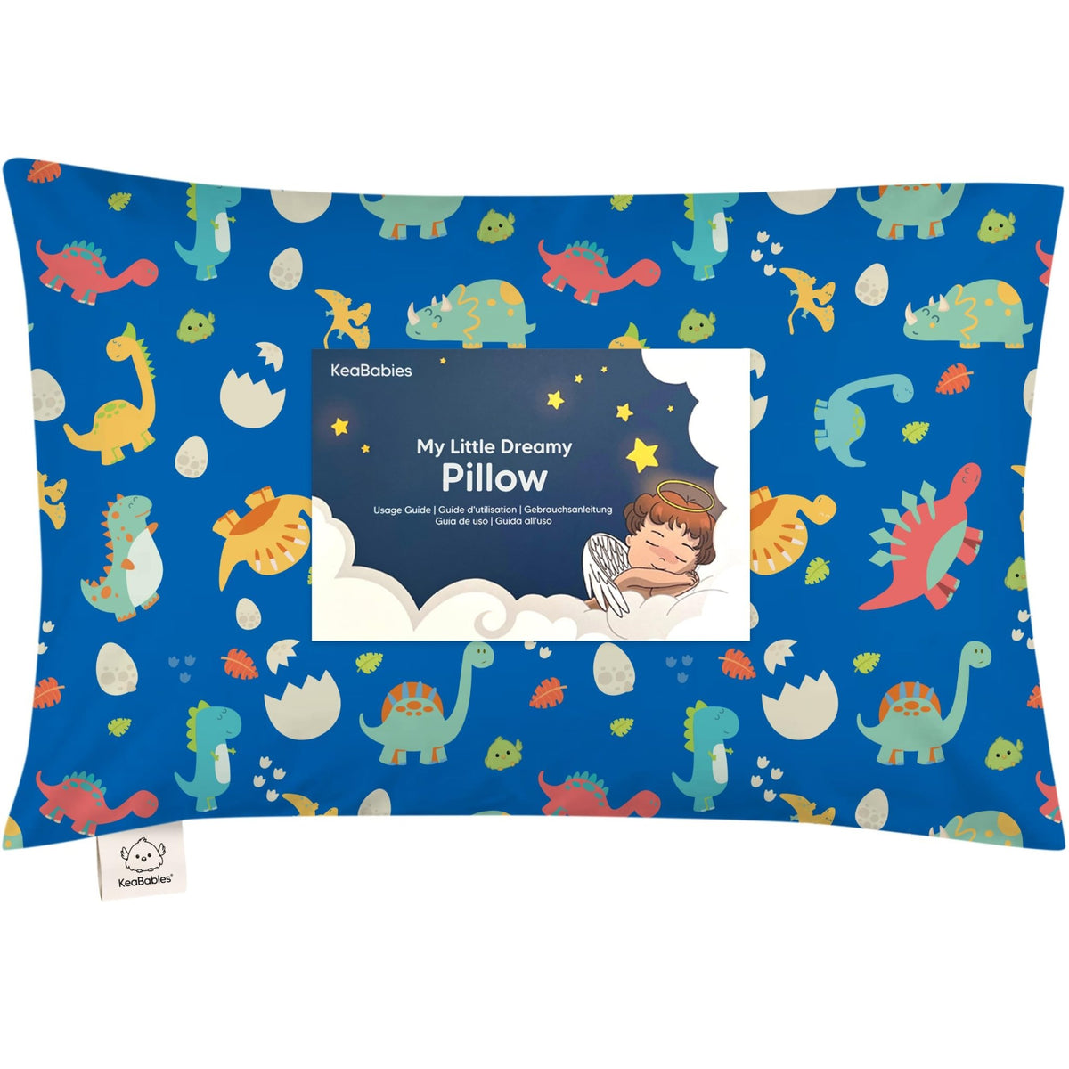 Toddler Pillow with Pillowcase, 13x18 My Little Dreamy Pillow (Flora Vale) - Jansha Store