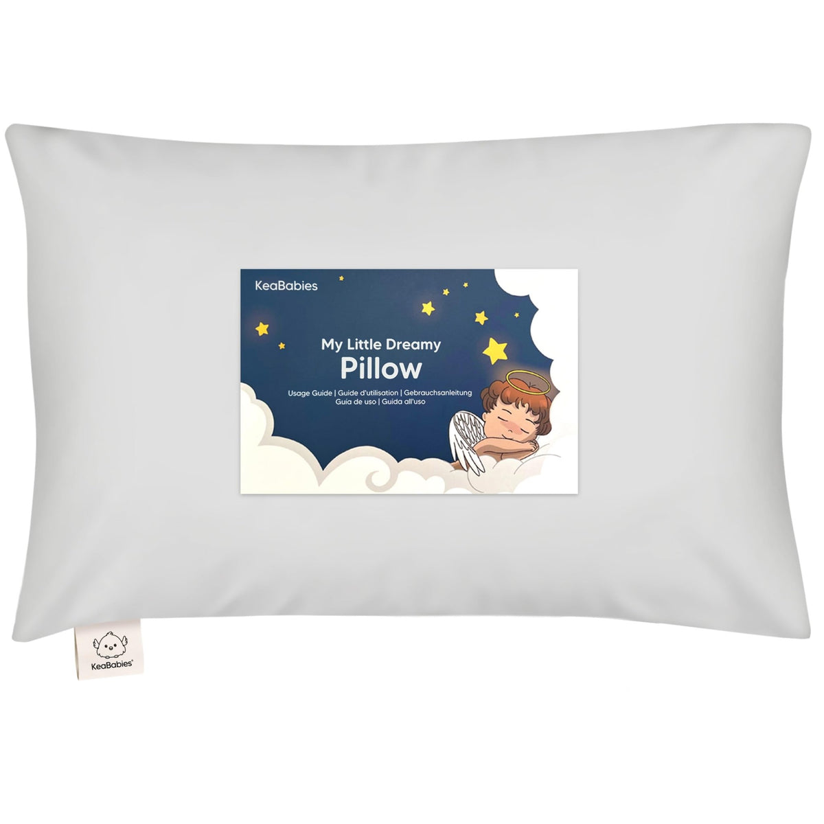 Toddler Pillow with Pillowcase, 13x18 My Little Dreamy Pillow (Flora Vale) - Jansha Store