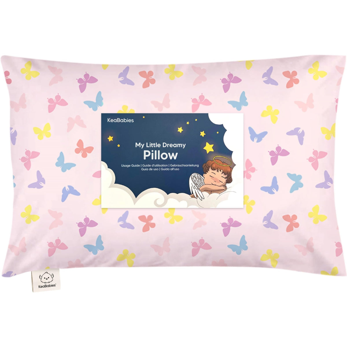 Toddler Pillow with Pillowcase, 13x18 My Little Dreamy Pillow (Flora Vale) - Jansha Store