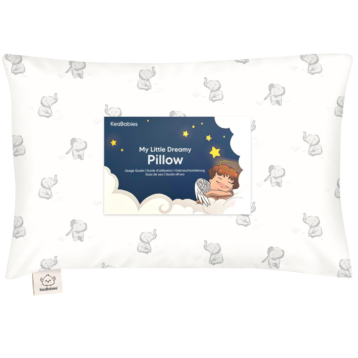 Toddler Pillow with Pillowcase, 13x18 My Little Dreamy Pillow (Flora Vale) - Jansha Store